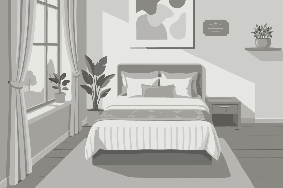 Pokój z 2 łóżkami pojedynczymi i balkonem